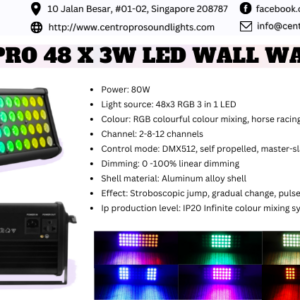Centro Pro 48 x 3W LED Wall Wash Light