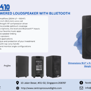 ALTO TX410 - 350W 10-inch Powered Loudspeaker with Bluetooth