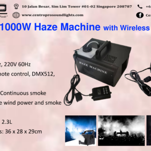 Centro Pro 1000W Haze Machine