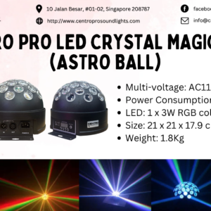 Centro Pro LED Crystal Magic Ball (Astro Ball)