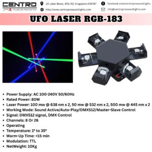UFO Laser RGB-183