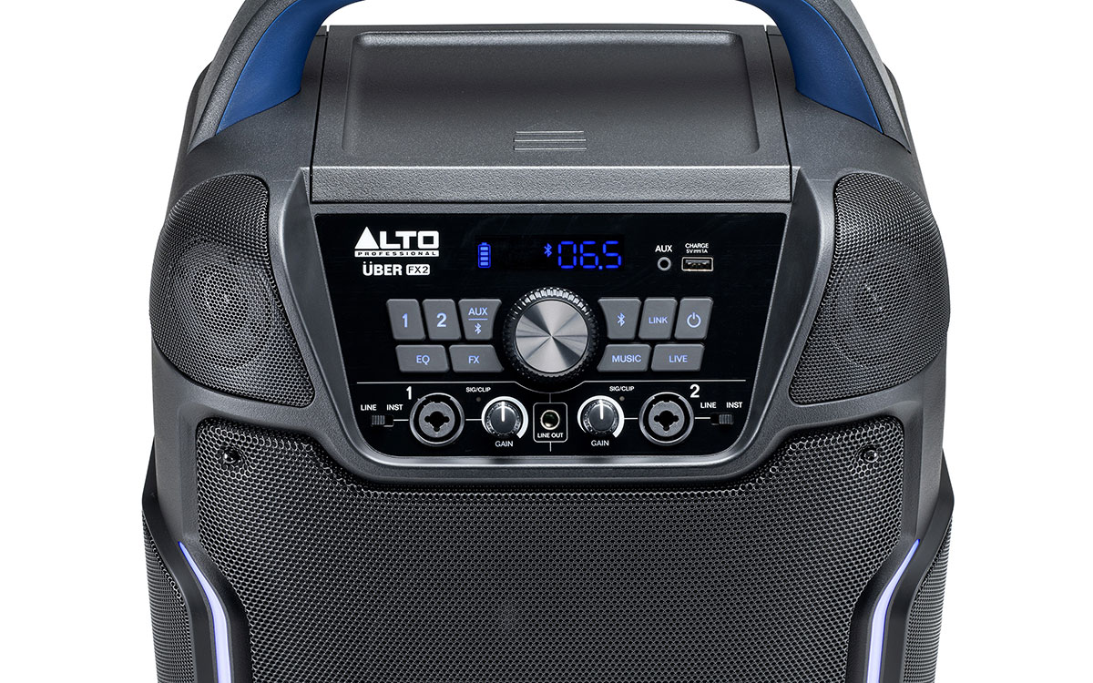 ALTO UBER FX2 - Portable Battery-Powered 200W Speaker with 320 Degree Sound - Image 16