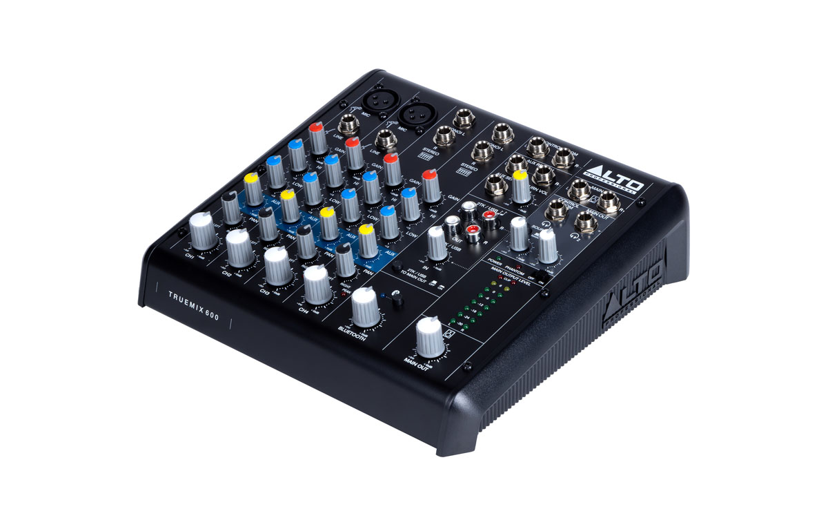 ALTO TRUEMIX 600 - 6 Channel Compact Mixer with USB and Bluetooth - Image 2