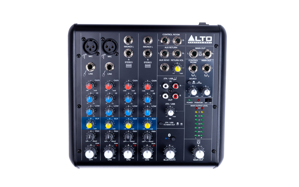 ALTO TRUEMIX 600 - 6 Channel Compact Mixer with USB and Bluetooth - Image 4