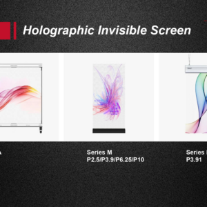 Holographic Invisible - Transparent LED Display