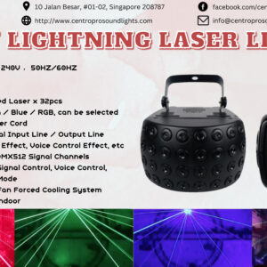 Centro Pro 50W RGB Lightning Laser Light