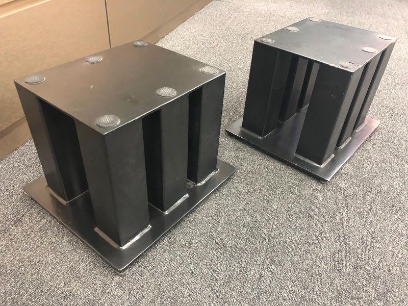 6 pillar heavy sands filled metal speaker stand - Image 2