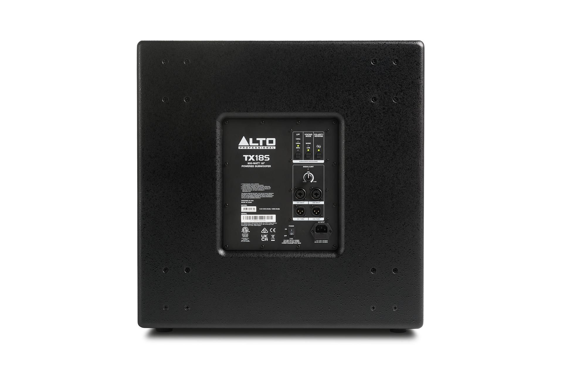 ALTO TS18S - 900W 18 inch DSP Enhanced Powered Subwoofer - Image 8
