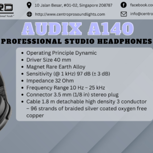 AUDIX A140 - Professional Studio Headphones