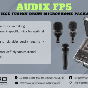 AUDIX FP5 - 5-piece Fusion Drum Microphone Package