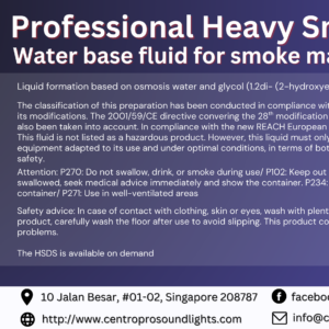 Centro Pro Heavy Smoke liquid - Water base fluid for smoke machine