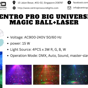 Centro Pro Big Universe Magic Ball+Laser