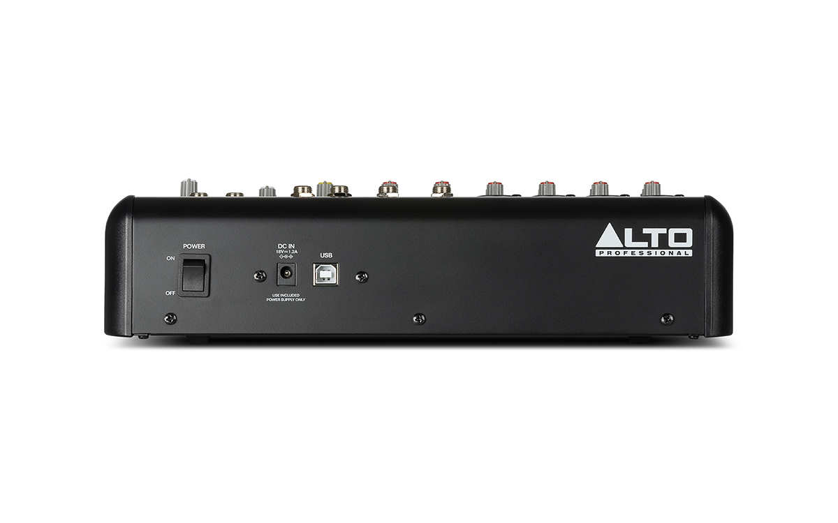 ALTO TRUEMIX 800 - 8 Channel Compact Mixer with USB, Bluetooth, and Alesis Multi-FX - Image 5