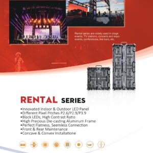 Rental LED Display ER Series Leaflet
