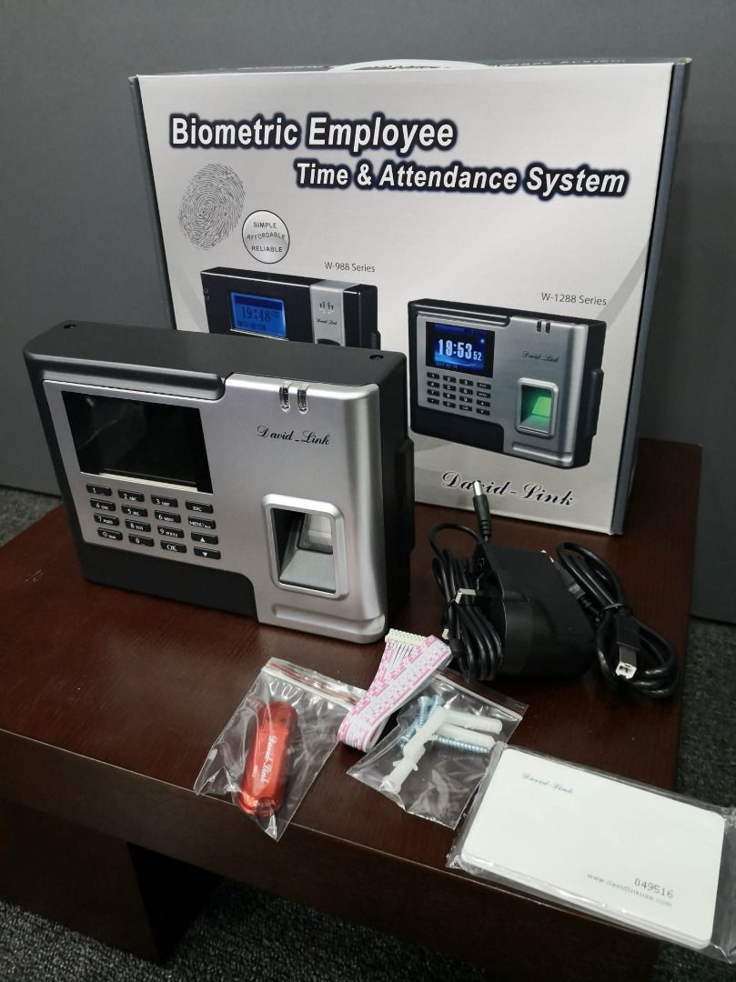 David-Link W-1288 Biometric Employee Time & Attendance System