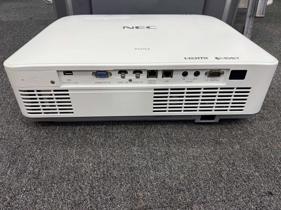 Used NEC NP-P525ULG WUXGA Laser projector. No remote. - Image 3