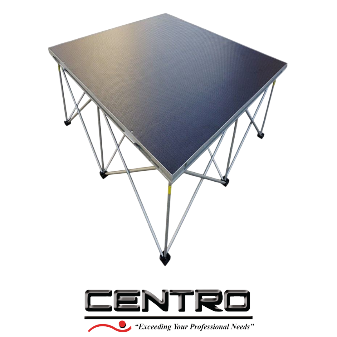 1m x 1m Portable Folding Stage with 0.4m Height Riser