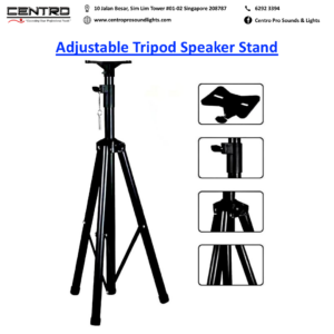 Adjustable Tripod Speaker Stand