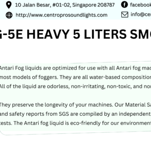 ANTARI FLG-5E Heavy 5 Liters Smoke Liquid
