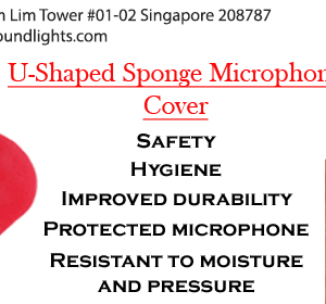 U-Shaped Sponge Microphone Cover