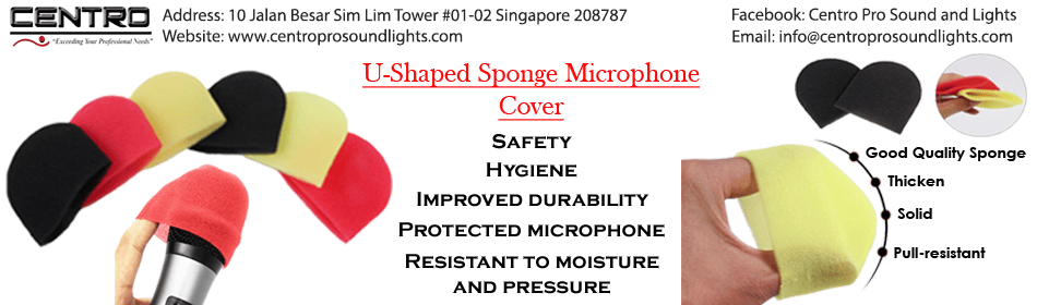 U-Shaped Sponge Microphone Cover