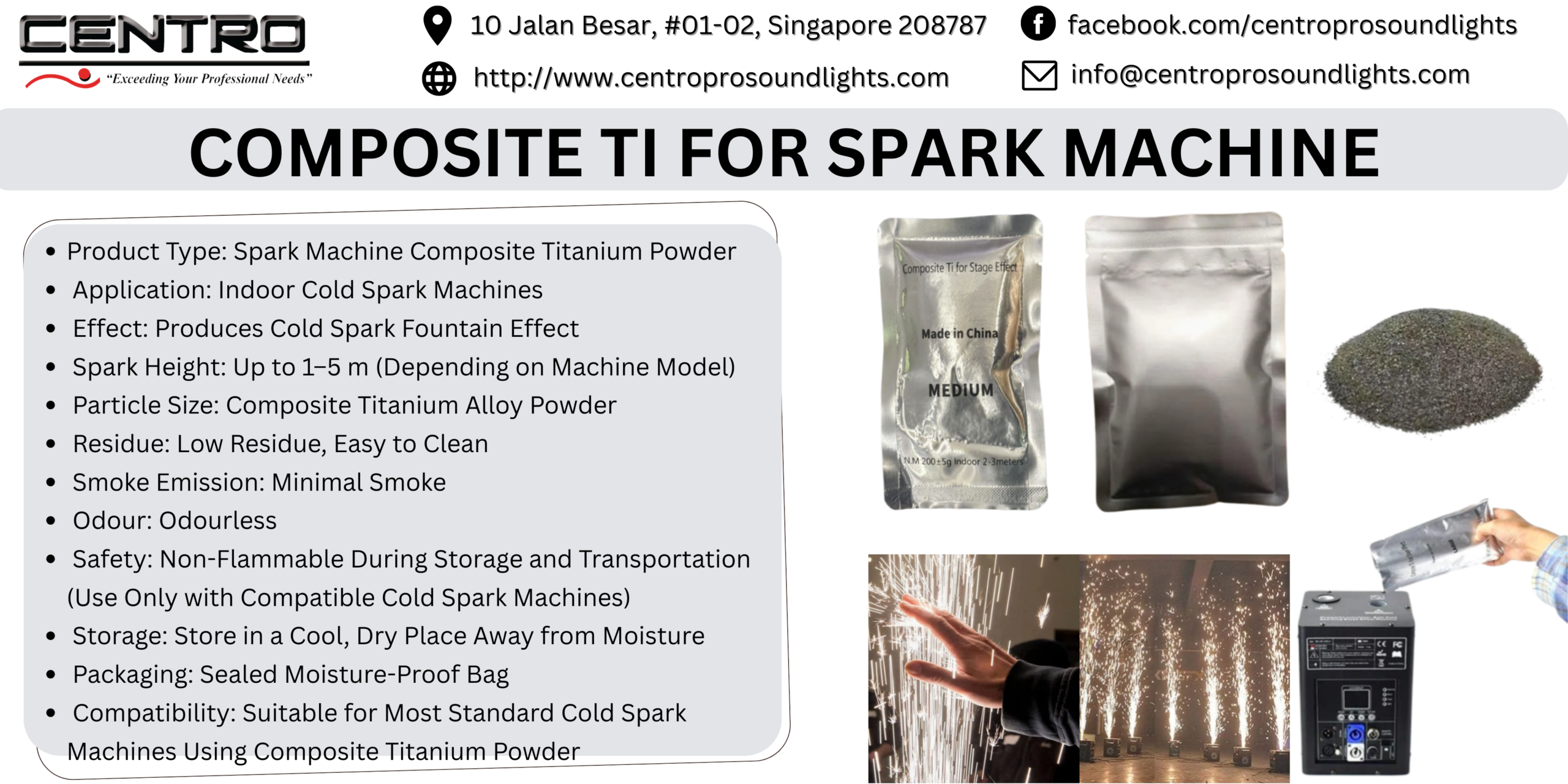 Composite TI for Spark Machine