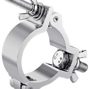 O Aluminium Heavy Duty Clamp (Silver / Black)
